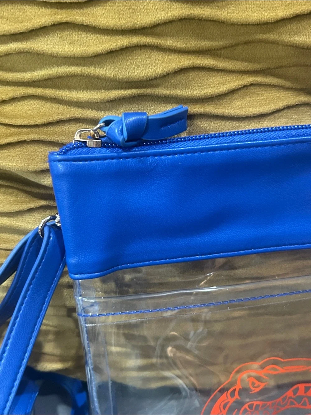 Florida gators clear Crossbody bag Sporting events Excellent condition